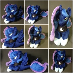 Size: 2000x2000 | Tagged: safe, artist:burgunzik, princess luna, seapony (g4), high res, irl, photo, plushie, seapony luna, solo