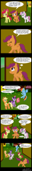 Size: 1024x5287 | Tagged: safe, artist:naterrang, derpibooru import, apple bloom, applejack, rainbow dash, scootaloo, sweetie belle, twilight sparkle, earth pony, pegasus, pony, comic, crying, cutie mark crusaders, heartbreak, running away, teary eyes