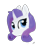 Size: 2000x2000 | Tagged: safe, artist:nootaz, derpibooru import, rarity, pony, unicorn, female, horn, mare, white coat