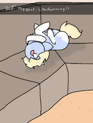 Size: 630x840 | Tagged: safe, artist:nootaz, oc, oc:nootaz, pony, cute, female, silly, silly pony, sofa, solo