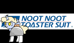 Size: 1024x600 | Tagged: safe, artist:nootaz, oc, oc:nootaz, pony, unicorn, bread, female, food, mare, sbubby, solo, toast, toaster, wat