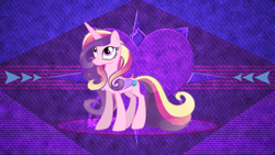 Size: 1920x1080 | Tagged: safe, artist:laszlvfx, artist:orin331, edit, princess cadance, alicorn, pony, female, jewelry, mare, regalia, solo, wallpaper, wallpaper edit