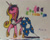 Size: 1024x816 | Tagged: safe, artist:noemiu123, princess cadance, alicorn, pony, clothes, dress, solo, traditional art