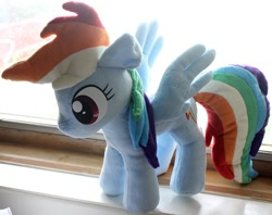 Size: 786x622 | Tagged: safe, artist:nalina, rainbow dash, irl, photo, plushie, solo