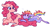 Size: 840x470 | Tagged: safe, artist:ditzyshipper, derpibooru import, pinkie pie, rainbow dash, earth pony, pegasus, pony, ..., cute, female, fluffy, lesbian, pinkiedash, shipping, unshorn fetlocks, wat