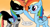 Size: 1280x681 | Tagged: safe, rainbow dash, pegasus, pony, batman, batmare, boop, crossover, dc comics, heterochromia, mage dash, parody, tumblr