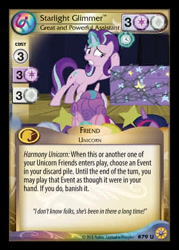 Size: 344x480 | Tagged: safe, princess cadance, princess flurry heart, starlight glimmer, twilight sparkle, twilight sparkle (alicorn), alicorn, pony, road to friendship, box, ccg, chains, enterplay, friends forever (enterplay), merchandise