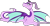 Size: 1796x935 | Tagged: safe, artist:nootaz, starlight glimmer, oc, oc:dazzling flash, changeling, pony, unicorn, blushing, changeling oc, glimmerdragon, looking at each other, looking up, simple background, size difference, transparent background