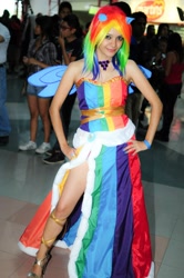 Size: 638x960 | Tagged: safe, rainbow dash, human, cosplay, irl, irl human, photo