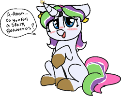 Size: 524x417 | Tagged: safe, artist:nootaz, oc, oc only, oc:anon, oc:spark, pony, fireworks, ponified, simple background, solo, transparent background