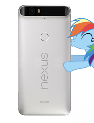 Size: 984x1280 | Tagged: safe, derpibooru import, rainbow dash, pegasus, pony, android, cargo ship, huawei, kissing, nexus, obligatory pony, shipping