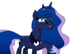 Size: 6501x4854 | Tagged: safe, artist:dragonchaser123, princess luna, alicorn, pony, my little pony: the movie, absurd resolution, female, hoof shoes, mare, simple background, solo, transparent background, vector