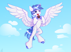 Size: 4422x3268 | Tagged: safe, artist:argigen, oc, oc only, oc:rainey, pegasus, pony, male, not shining armor, rcf community, wings