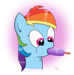 Size: 1024x1037 | Tagged: safe, artist:mascimus, rainbow dash, twilight sparkle, pegasus, pony, cutie mark, ice, ice cream, popsicle, solo