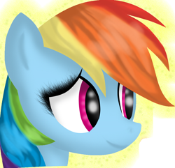 Size: 900x866 | Tagged: safe, artist:lucydubstepmands, rainbow dash, pegasus, pony, bust, portrait, solo