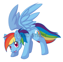 Size: 610x597 | Tagged: safe, artist:nerostreet, rainbow dash, pegasus, pony, female, mare, simple background, solo, transparent background