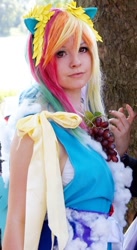 Size: 350x640 | Tagged: safe, rainbow dash, human, cosplay, irl, irl human, photo, solo