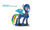 Size: 1024x620 | Tagged: safe, rainbow dash, pegasus, pony, blue coat, female, jockey suit, mare, multicolored mane, pacific rim, solo