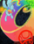 Size: 780x1000 | Tagged: safe, artist:yuripaws, rainbow dash, pegasus, pony, crossover, mario kart, mushroom, nintendo, rainbow road, solo, space, stars, super mario bros., super star