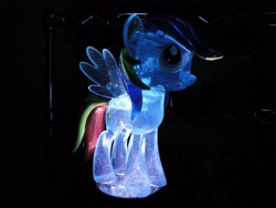 Size: 3648x2736 | Tagged: safe, rainbow dash, pegasus, pony, blue coat, female, funko, mare, multicolored mane, toy