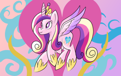 Size: 1920x1200 | Tagged: safe, artist:notadeliciouspotato, princess cadance, alicorn, pony, female, mare