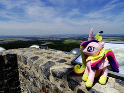 Size: 5184x3888 | Tagged: safe, princess cadance, czech republic, irl, photo, plushie, ponies around the world, solo