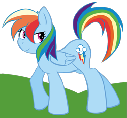 Size: 849x784 | Tagged: safe, artist:sweethd, rainbow dash, pegasus, pony, female, mare, simple background, solo, transparent background