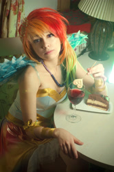 Size: 2848x4288 | Tagged: safe, artist:serebii42, rainbow dash, human, cosplay, irl, irl human, photo, solo