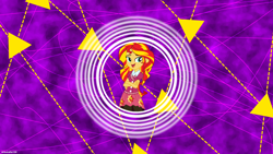 Size: 1920x1080 | Tagged: safe, artist:ahsokafan100, artist:seahawk270, sunset shimmer, equestria girls, friendship games, solo, vector, wallpaper