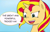 Size: 545x345 | Tagged: artist needed, safe, sunset shimmer, pony, unicorn, female, horn, mare, two toned mane