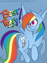 Size: 900x1200 | Tagged: safe, artist:alexsalinasiii, rainbow dash, pegasus, pony, female, mare, simple background, solo