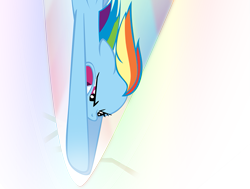 Size: 661x500 | Tagged: safe, rainbow dash, pegasus, pony, blue coat, combo, female, flight, mare, multicolored mane, solo