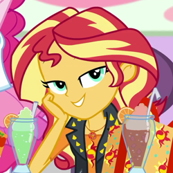 Size: 770x770 | Tagged: safe, screencap, sunset shimmer, better together, equestria girls, holidays unwrapped, cropped, dashing through the mall