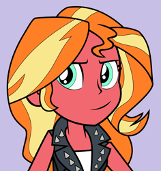 Size: 1906x2021 | Tagged: safe, artist:madndash1996, sunset shimmer, equestria girls, clothes, female, lineart, recolor, simple background