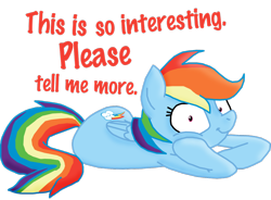 Size: 1280x944 | Tagged: safe, artist:ajmstudios, rainbow dash, pegasus, pony, eyes, meme, solo, this is so interesting