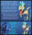 Size: 1850x2020 | Tagged: safe, artist:chopsticks, alice the reindeer, princess luna, alicorn, deer, pony, reindeer, best gift ever, cheek fluff, clothes, crown, cute, deer magic, dialogue, ear fluff, female, holiday, hoof fluff, hoof shoes, jewelry, levitation, magic, night, night sky, nightmare night, open mouth, prancing, regalia, shoes, singing, sky, telekinesis, text, ye olde butcherede englishe, yelling