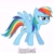 Size: 2236x2236 | Tagged: safe, rainbow dash, pegasus, pony, angry, image macro, simple background, solo, text, white background