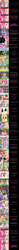 Size: 2000x26394 | Tagged: safe, artist:mlp-silver-quill, amethyst star, applejack, chancellor neighsay, comet tail, cozy glow, cup cake, derpy hooves, diamond tiara, discord, flash magnus, fluttershy, gallus, grogar, king sombra, lightning dust, lord tirek, pinkie pie, prince rutherford, princess cadance, princess celestia, queen chrysalis, rainbow dash, rarity, silverstream, smooze, sparkler, star swirl the bearded, starlight glimmer, stellar flare, storm king, sweetie belle, tempest shadow, trouble shoes, twilight sparkle, twilight sparkle (alicorn), alicorn, changeling, changeling queen, earth pony, pegasus, pony, unicorn, comic:pinkie pie says goodnight, my little pony: the movie, :i, against glass, armor, batman, batman: the brave and the bold, blushing, breaking the fourth wall, canada, comic, crossover, cute, disguise, disguised changeling, fake cadance, female, fourth wall, glass, guard armor, jim miller, leaning on the fourth wall, madame pinkie, mane six, petrification, self paradox, shyabetes, sleeping, snow globe, starry eyes, statue, storm guard, thumbnail is a stick, wall of tags, wingding eyes