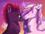 Size: 4000x3000 | Tagged: safe, artist:venommocity, princess cadance, tempest shadow, alicorn, pony, female, lesbian, shipping, tempestdance