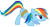 Size: 3000x1610 | Tagged: safe, artist:rankwinner, rainbow dash, pegasus, pony, rainbond dash, rope, simple background, solo, tied up, transparent background, vector