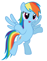 Size: 5000x6550 | Tagged: safe, artist:mrlolcats17, rainbow dash, pegasus, pony, absurd resolution, simple background, solo, transparent background, vector