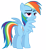 Size: 4000x4309 | Tagged: safe, artist:spikesmustache, rainbow dash, pegasus, pony, absurd resolution, plot, simple background, solo, transparent background, vector