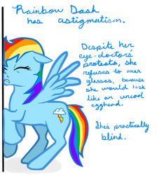 Size: 712x793 | Tagged: safe, artist:verypen, rainbow dash, pegasus, pony, friendship is witchcraft, headcanon, solo