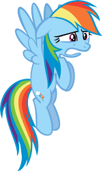 Size: 3856x6364 | Tagged: safe, artist:feitaru, rainbow dash, pegasus, pony, absurd resolution, simple background, solo, sonic rainboom, transparent background, vector