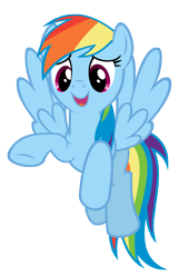 Size: 4500x7000 | Tagged: safe, artist:mrlolcats17, rainbow dash, pegasus, pony, absurd resolution, simple background, solo, transparent background, vector