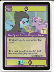 Size: 487x640 | Tagged: safe, nurse sweetheart, rainbow dash, pegasus, pony, ccg, enterplay, merchandise, mlp trading card game