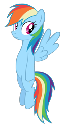 Size: 1129x2208 | Tagged: safe, artist:masterrottweiler, rainbow dash, pegasus, pony, simple background, solo, transparent background, vector