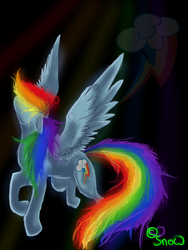 Size: 1500x2000 | Tagged: safe, artist:chimaruk, rainbow dash, pegasus, pony, female, mare, simple background, solo