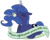 Size: 702x560 | Tagged: safe, artist:lionsca, princess luna, alicorn, pony, cup, description is relevant, drinking, eyelashes, eyes closed, glowing horn, internal outlines only, lgbt, lineless, magic, missing accessory, mouthpiece, old banner, simple background, smiling, solo, subversive kawaii, tea, telekinesis, to the moon, transgender, transparent background, vulgar, wingless