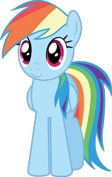 Size: 3000x4741 | Tagged: safe, artist:chubble-munch, rainbow dash, pegasus, pony, absurd resolution, simple background, solo, transparent background, vector